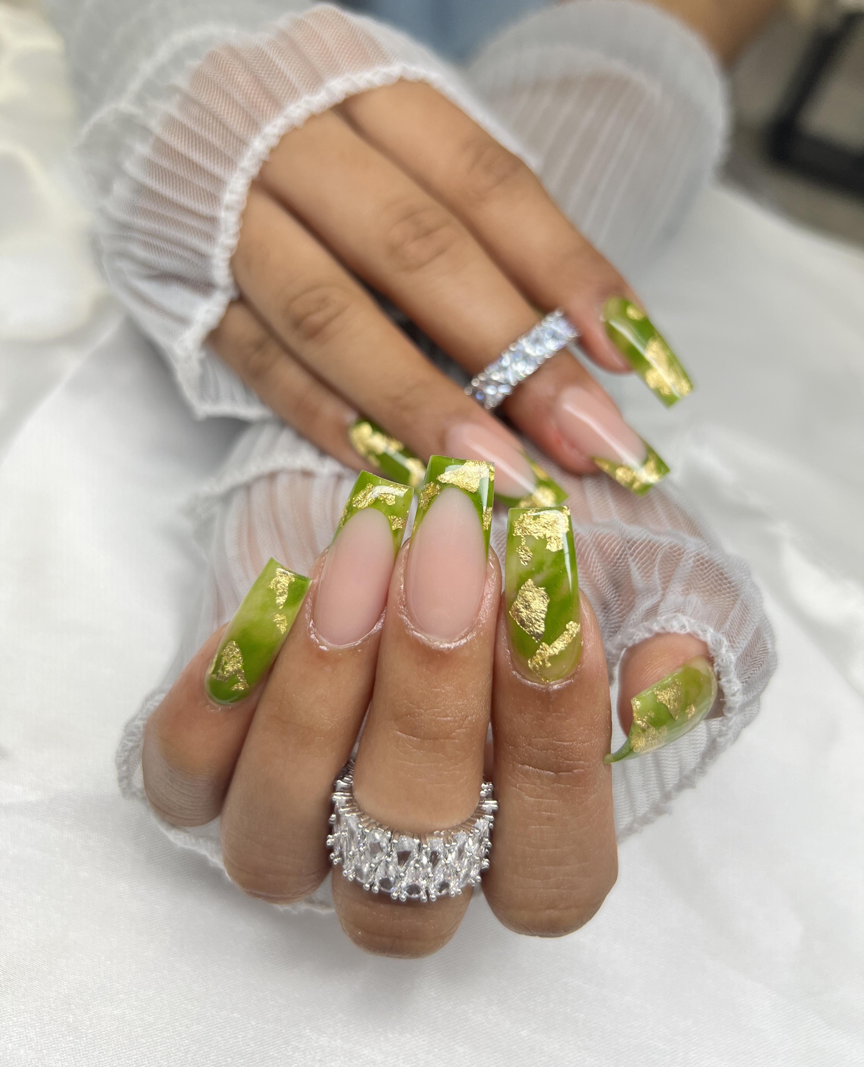 Photo is women nails